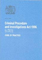 Criminal Procedure and Investigations Act 1996. Section 23 (1)