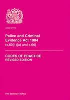 Police and Criminal Evidence Act 1984. Sections 60(1) (A)'