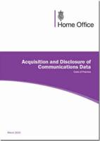 Acquisition and Disclosure of Communications Data