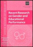 Recent Research on Gender and Educational Performance