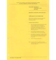 Manual of Contract Documents for Highway Works