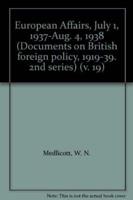 Documents on British Foreign Policy, 1919-39