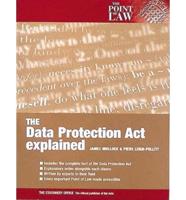 The Data Protection Act Explained