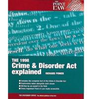 Plain Guide to the Crime & Disorder Bill