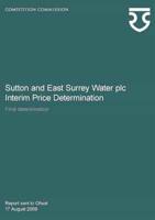 Sutton and East Surrey Water Plc Interim Price Determination