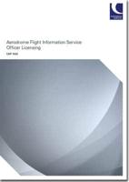 Aerodrome Flight Information Service Officer Licensing
