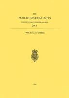 The Public General Acts and General Synod Measures 2011