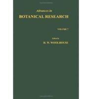 Advances in Botanical Research. Vol.7