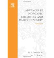 Advances in Inorganic Chemistry and Radiochemistry. Vol.14: 1972
