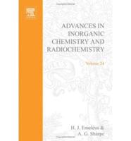ADVANCES IN INORGANIC CHEMISTRY AND RADIOCHEMISTRY VOL 24