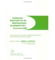 Annual Reports in Medicinal Chemistry. V. 29