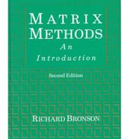 Matrix Methods