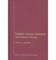 Subject Access Systems
