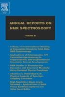 Annual Reports in NMR Spectroscopy. Vol. 51