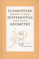 Elementary Differential Geometry