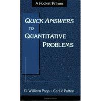 Quick Answers to Quantitative Problems