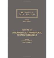 Methods in Cell Biology. Vol.16 Chromatin and Chromosomal Protein Research. 1