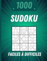 1000 Sudoku Faciles À Difficiles