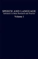 Speech and Language Vol.1