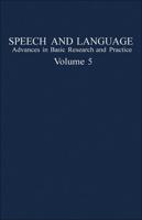 Speech and Language V. 5