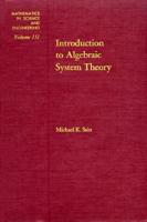 Introduction to Algebraic System Theory