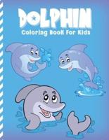 Dolphin Coloring Book: Sea Fanciful World Coloring Pages For Child (Stress Relief)