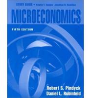 Study Guide Microeconomics Fifth Edition, Robert S. Pindyck Daniel L. Rubinfeld