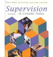 Supervision in Canada Today