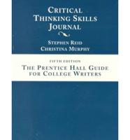 Critical Thinking Skills Journal
