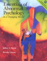 Essentials of Abnormal Psychology in a Changing World