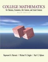 College Mathematics for Business, Economics, Life Sciences, and Social Sciences