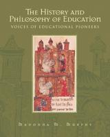 The History and Philosophy of Education