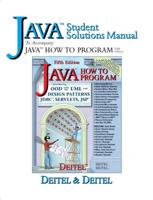 Java Student Solutions Manual to Accompany Java: How to Program, Fifth Edition