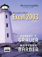 Exploring Microsoft Office Excel 2003 Volume 1- Adhesive Bound