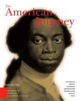 American Journey, Teaching and Learning Classroom Edition, Volume 1