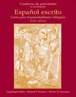 Cuaderno De Actividades (Workbook) for Español Escrito