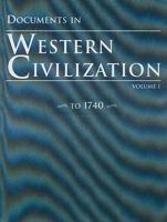 Documents in Western Civilization