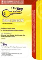 OneKey Premium WebCT, Student Access Kit, Criminal Law Today