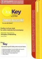 OneKey WebCT, Student Access Kit, Principles of Marketing
