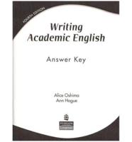 Writing Academic English, Fourth Edition, Answer Key