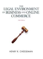 The Legal Environment of Business and Online Commerce