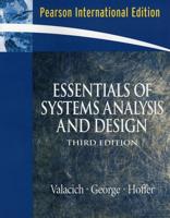 Essentials of Systems Analysis and Design