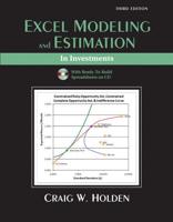 Excel Modeling and Estimation in Investments