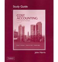 Student Study Guide for Cost Accounting