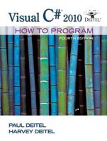 Visual C# 2010