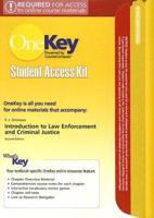 OneKey CourseCompass, Student Access Kit, Introduction to Law Enforcement and Criminal Justice