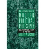 An Introduction to Modern Political Philosophy