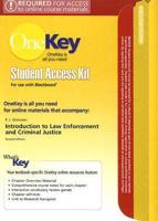 OneKey Blackboard, Student Access Kit, Introduction to Law Enforcement and Criminal Justice