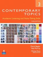 Contemporary Topics 3 Student Book + DVD