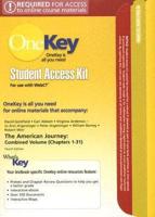 The OneKey WebCT, Student Access Kit, American Journey